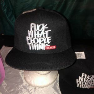 Adult worded ball cap